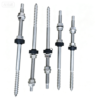 Stainless Steel Double Thread Wood Screw